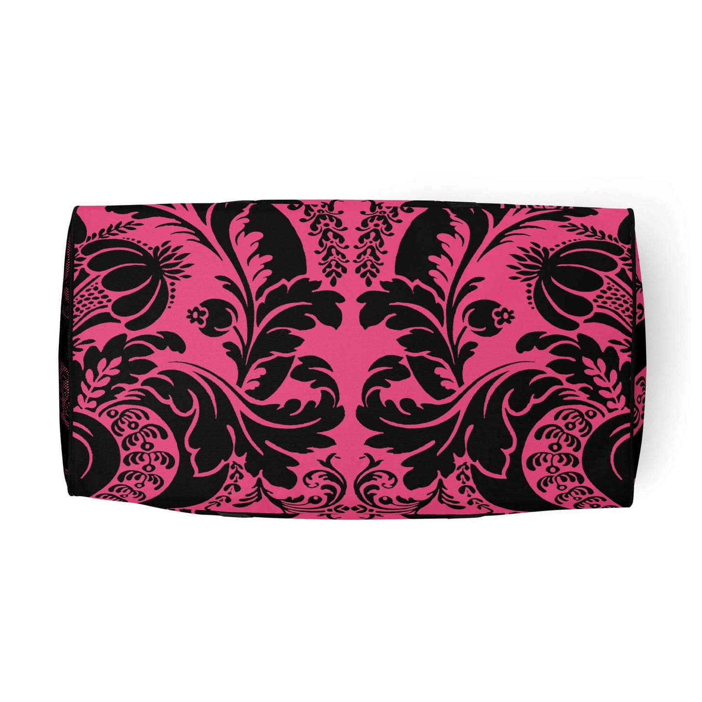 Weekender N°29 pink and black floral patterned travel bag