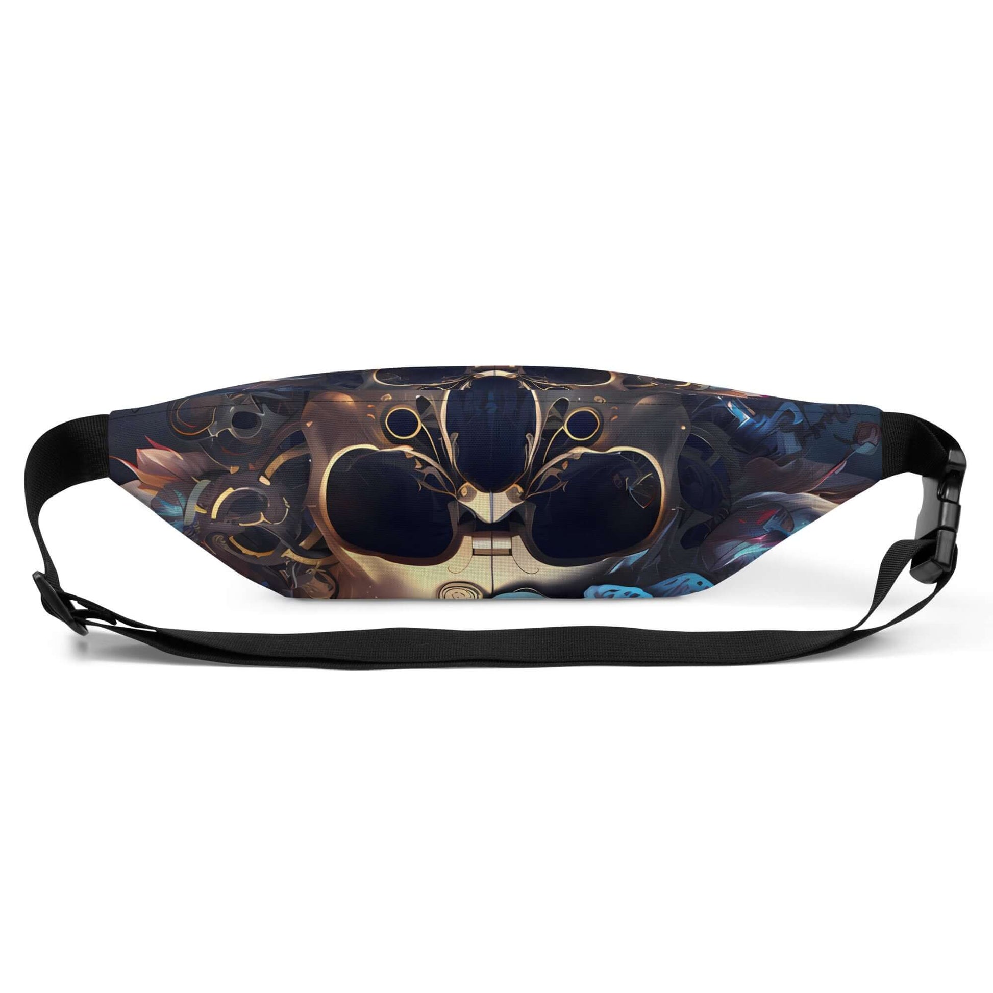 Stylish Gürteltasche N°33 with adjustable strap, perfect for festivals and travel, featuring a unique design.