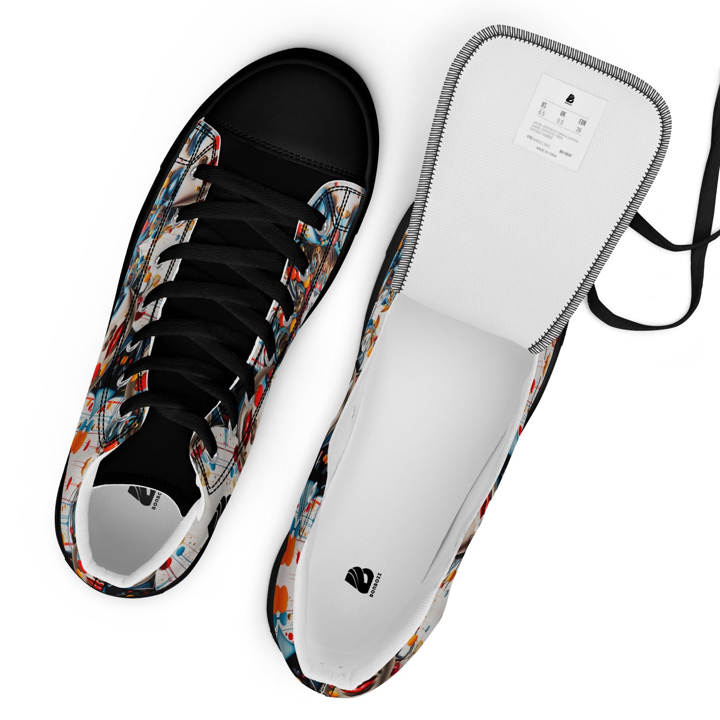 High-Top Leinenschuhe für Herren N°9 BONBOZZ