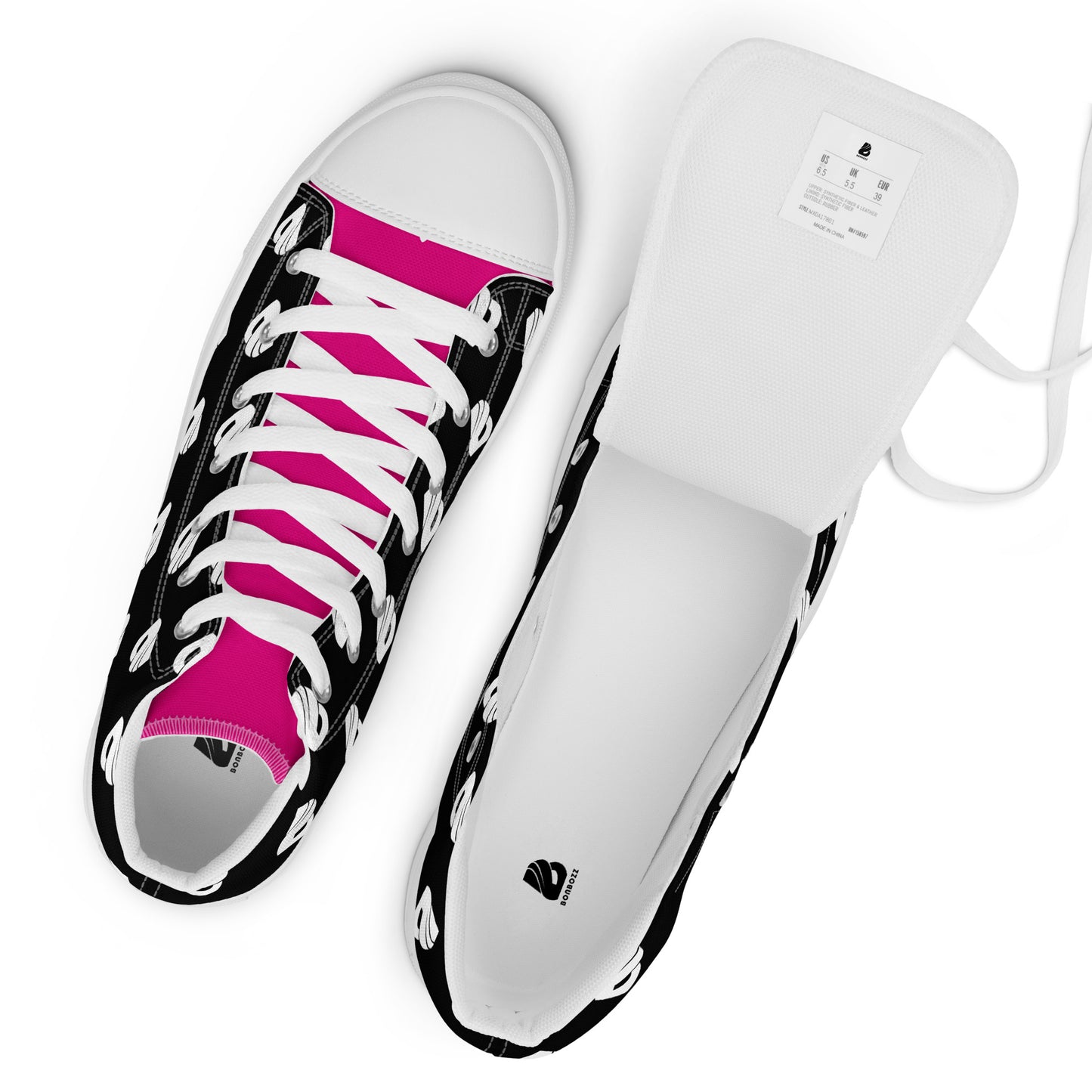 High-Top Leinenschuhe für Herren
