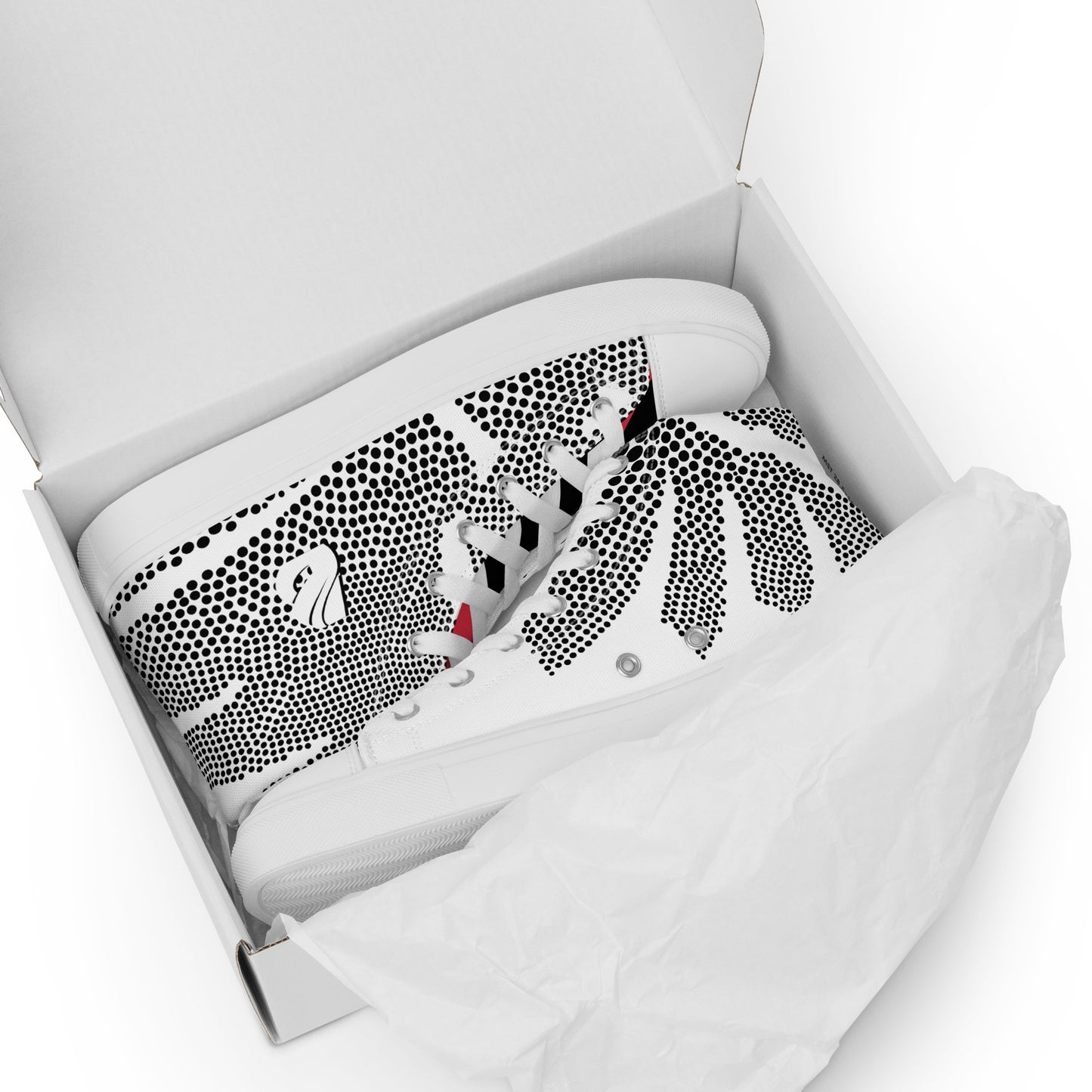 High-Top Leinenschuhe für Herren
