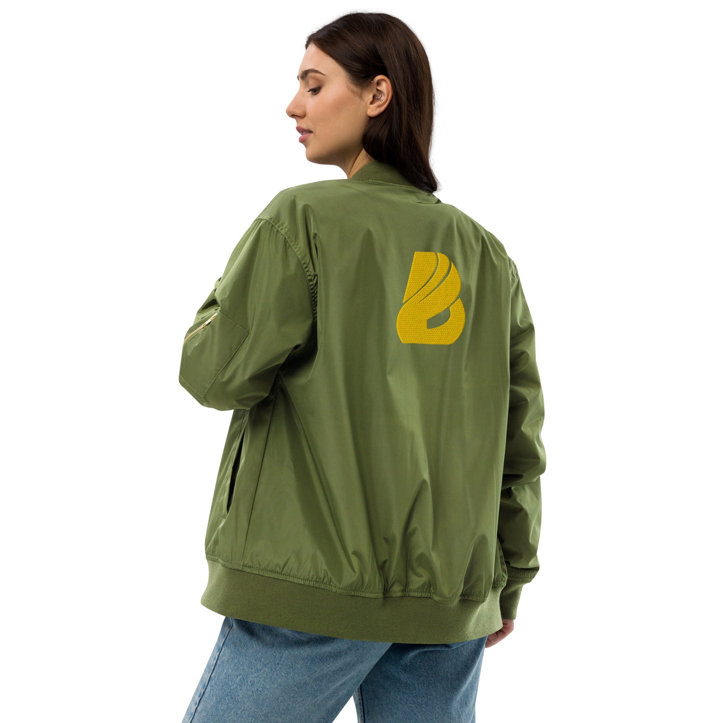 Premium recycled bomber jacket