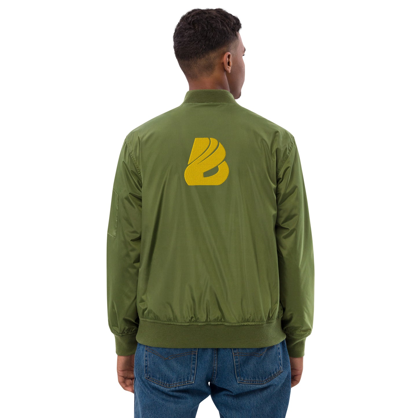 Premium recycled bomber jacket