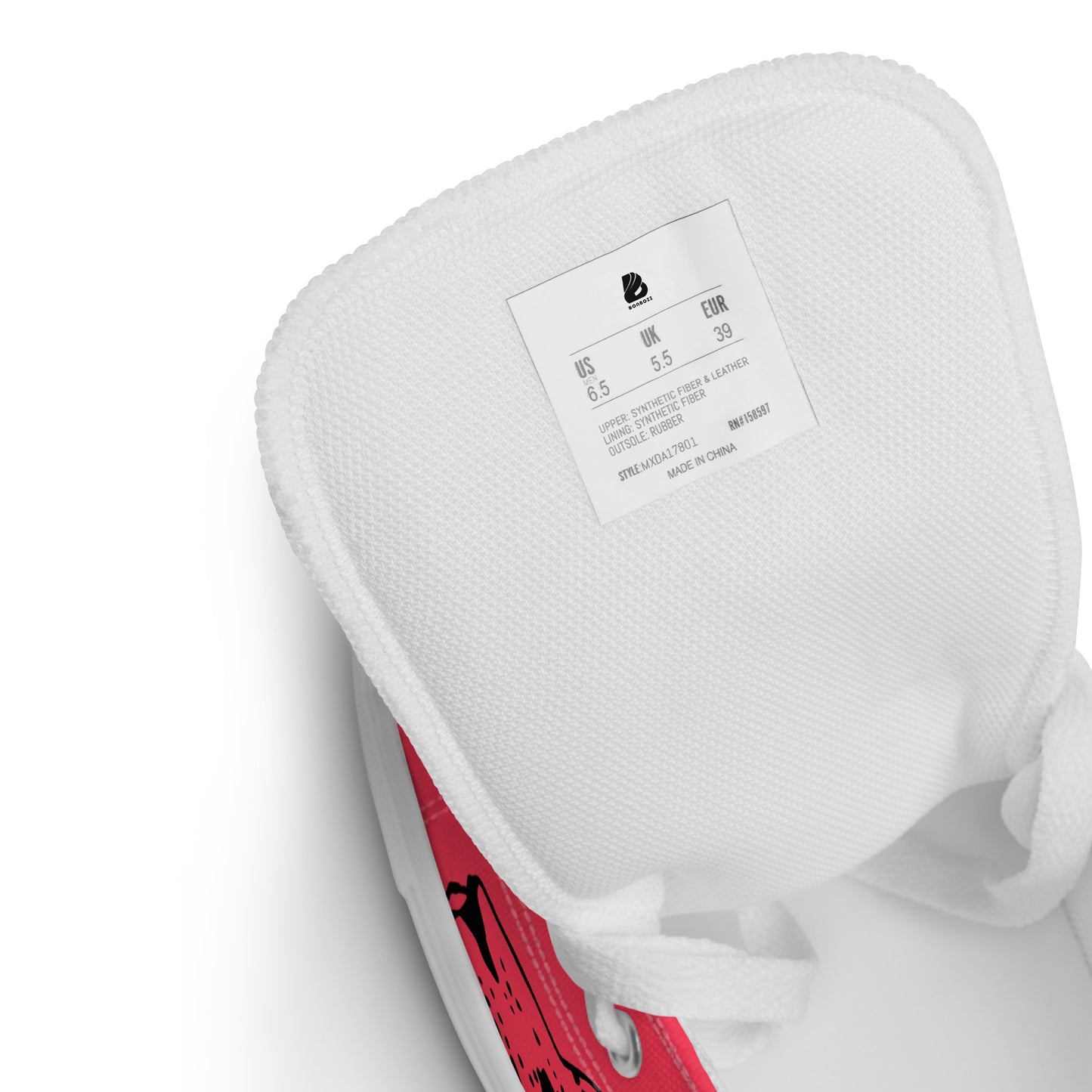 High-Top Leinenschuhe für Damen