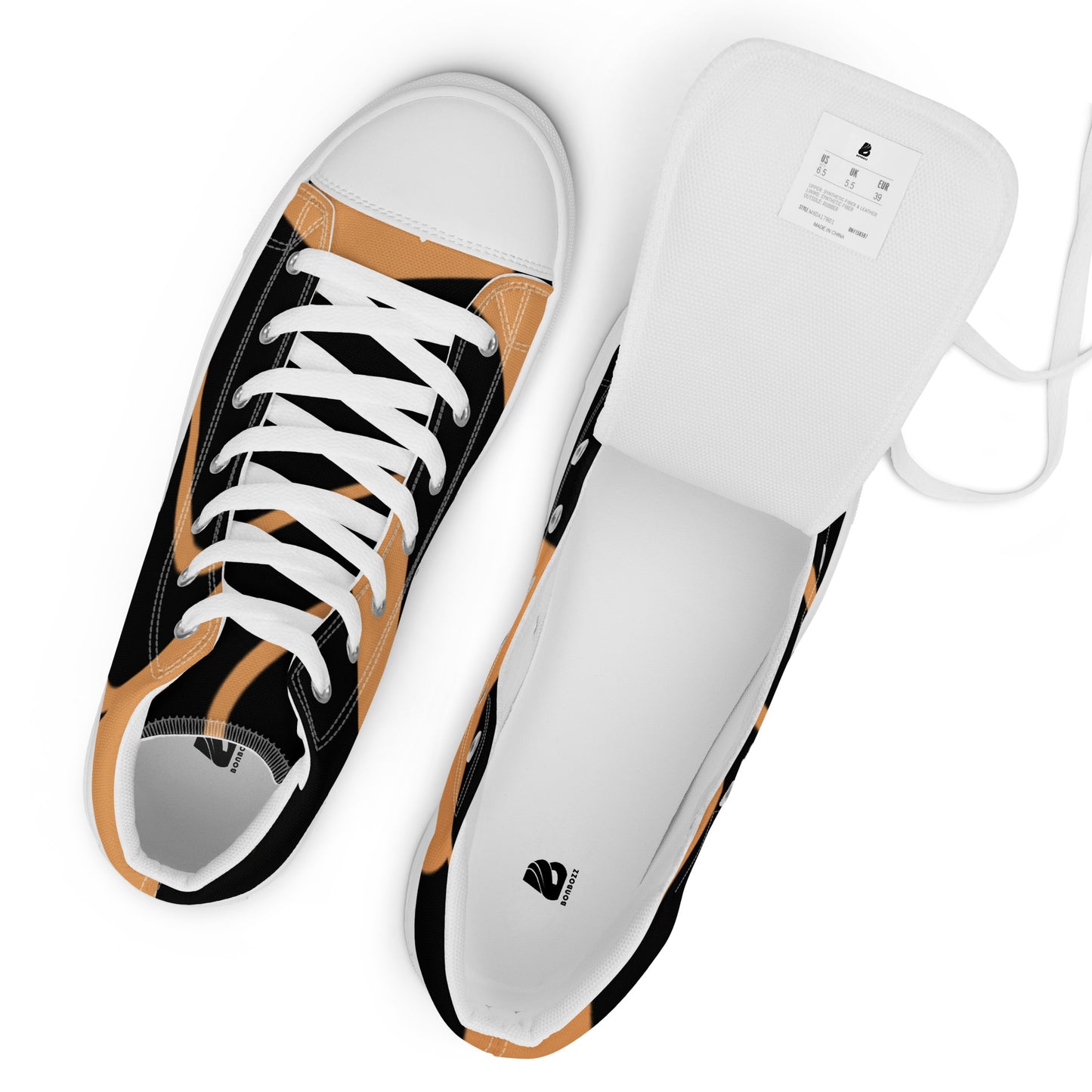 High-Top Leinenschuhe für Damen N°1 BONBOZZ
