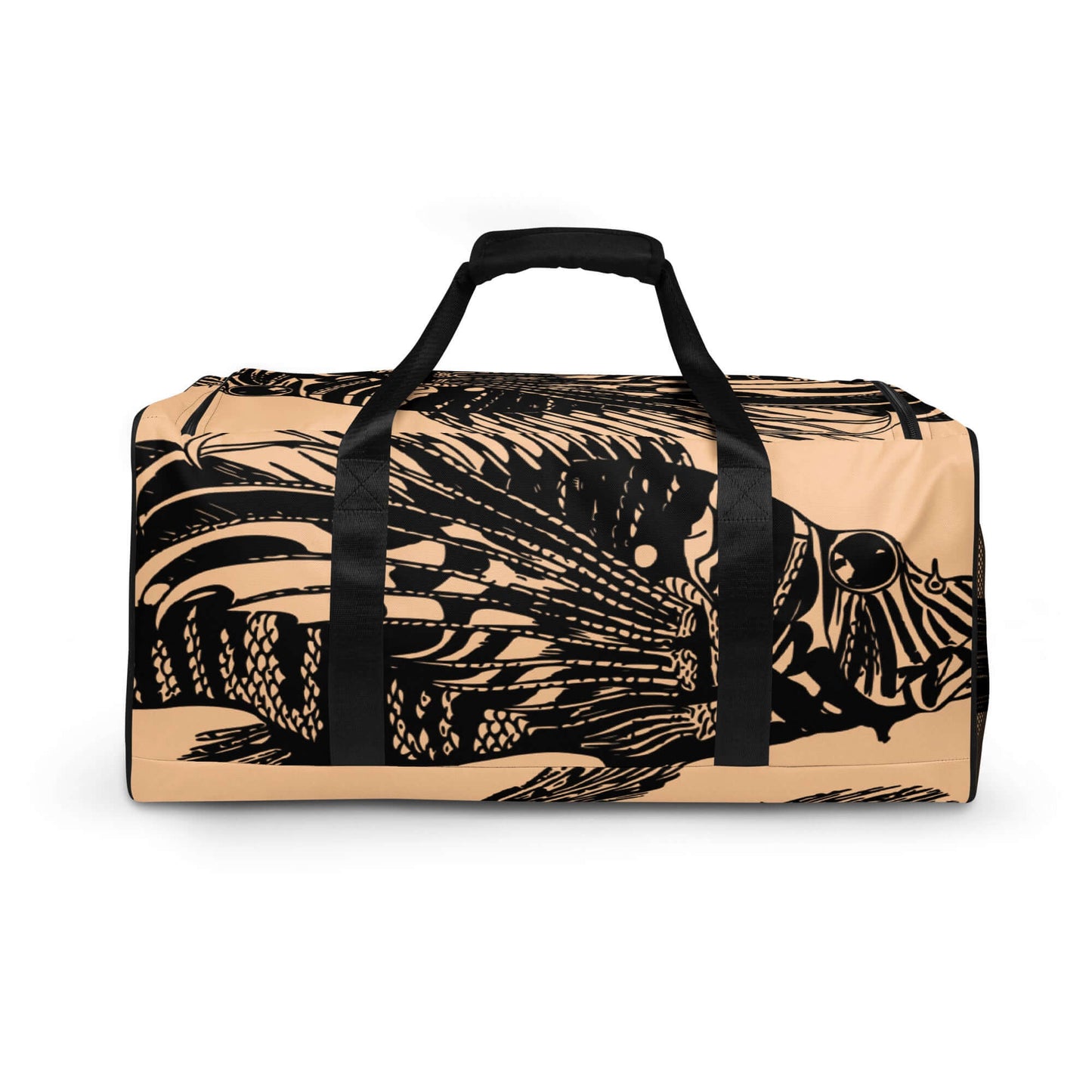 Stylish Weekender N°14 with bold graphic design, perfect for travel, daily errands, or gym use, featuring spacious, organized compartments.