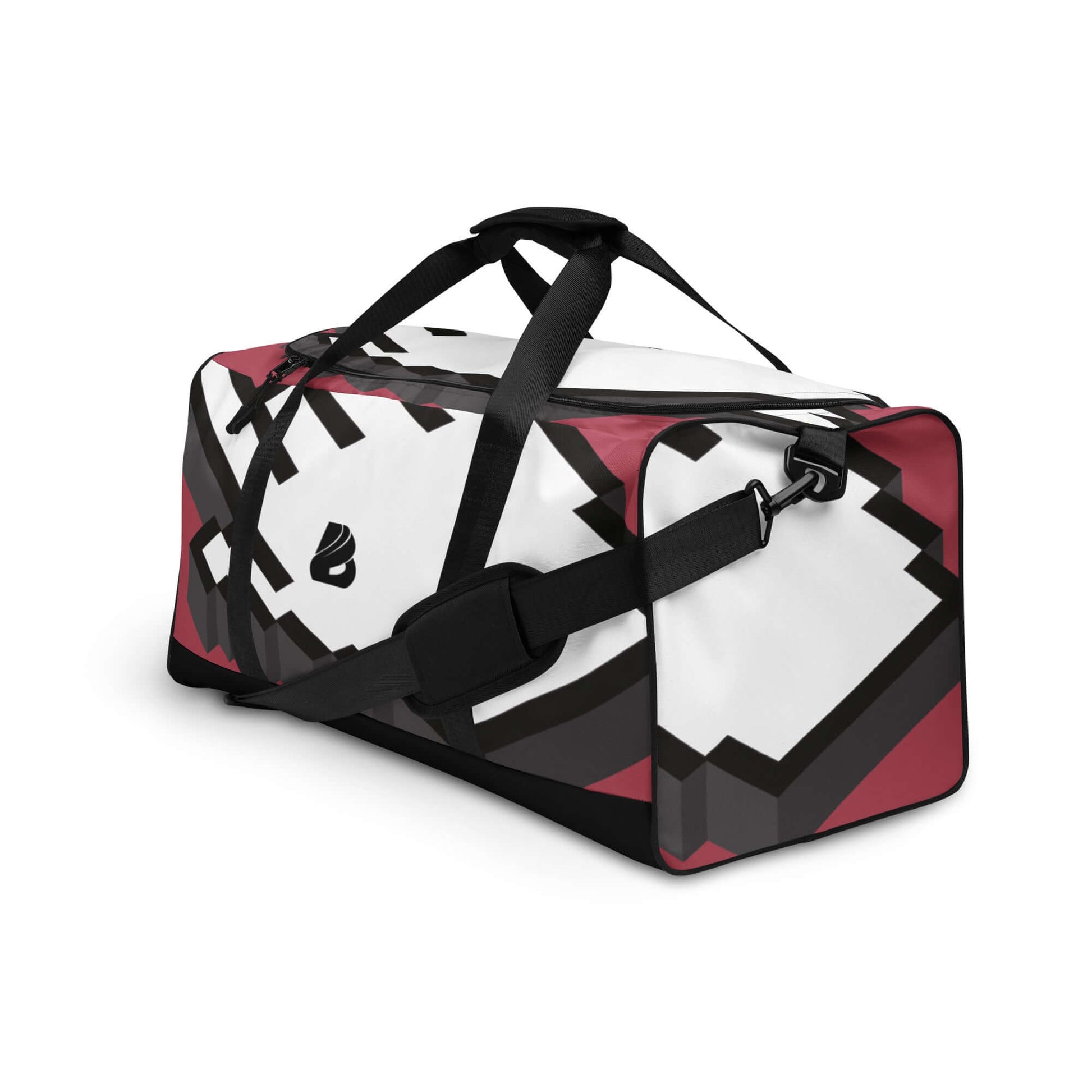 Weekender N°18 travel bag with padded shoulder straps, ample storage, zipper pocket for valuables, ideal for trips or daily errands.