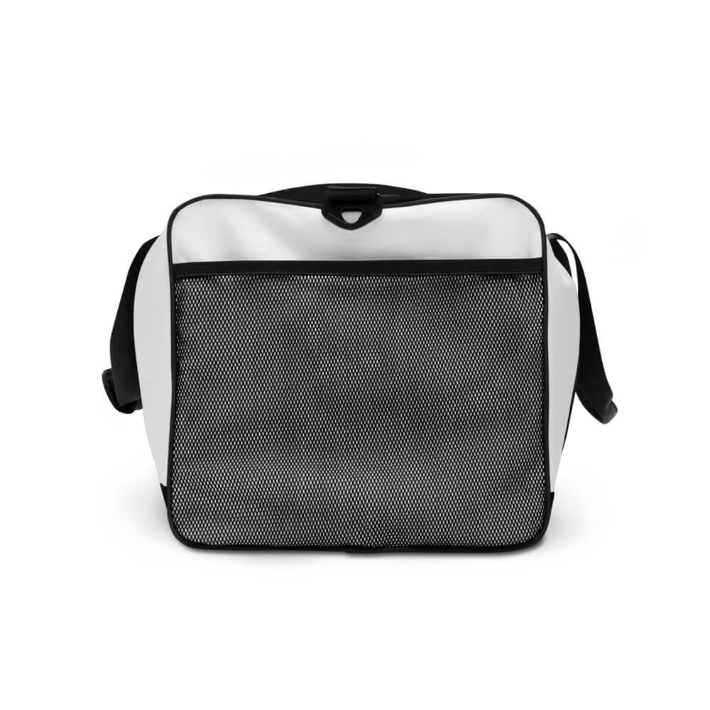 Weekender N°12 stylish travel bag with spacious compartments and adjustable padded shoulder straps, perfect for gym or daily errands.