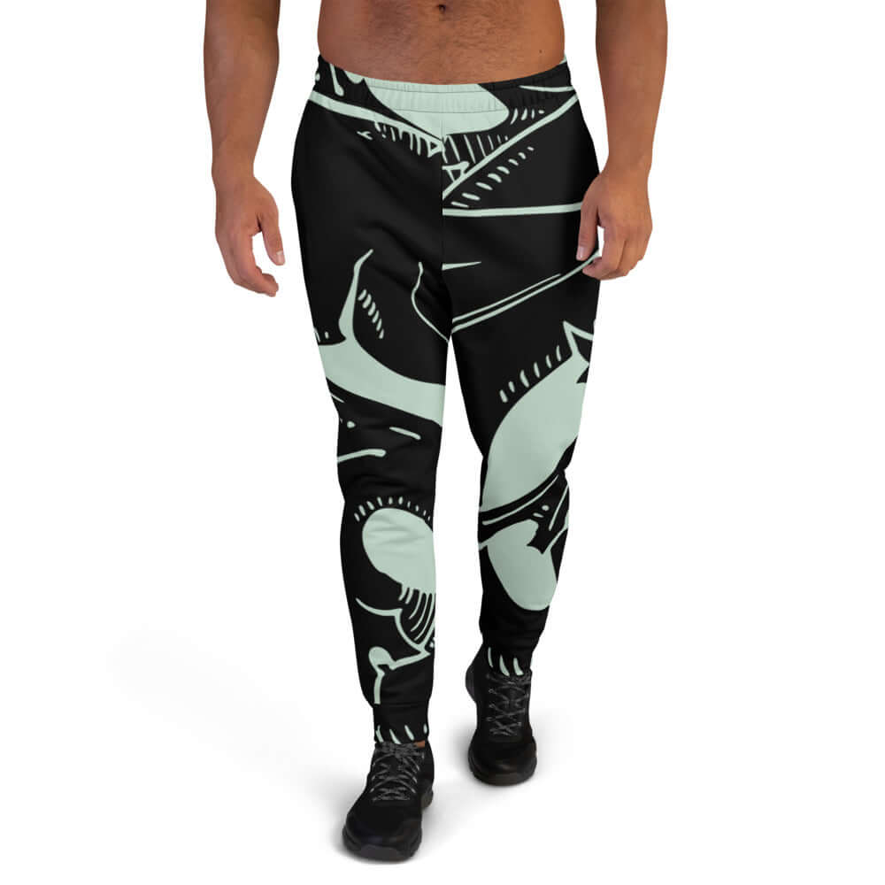 Herren-Jogginghose N°3 aus Baumwollmischung für Training und Entspannung, weich innen und außen, eng anliegend, modisches Design