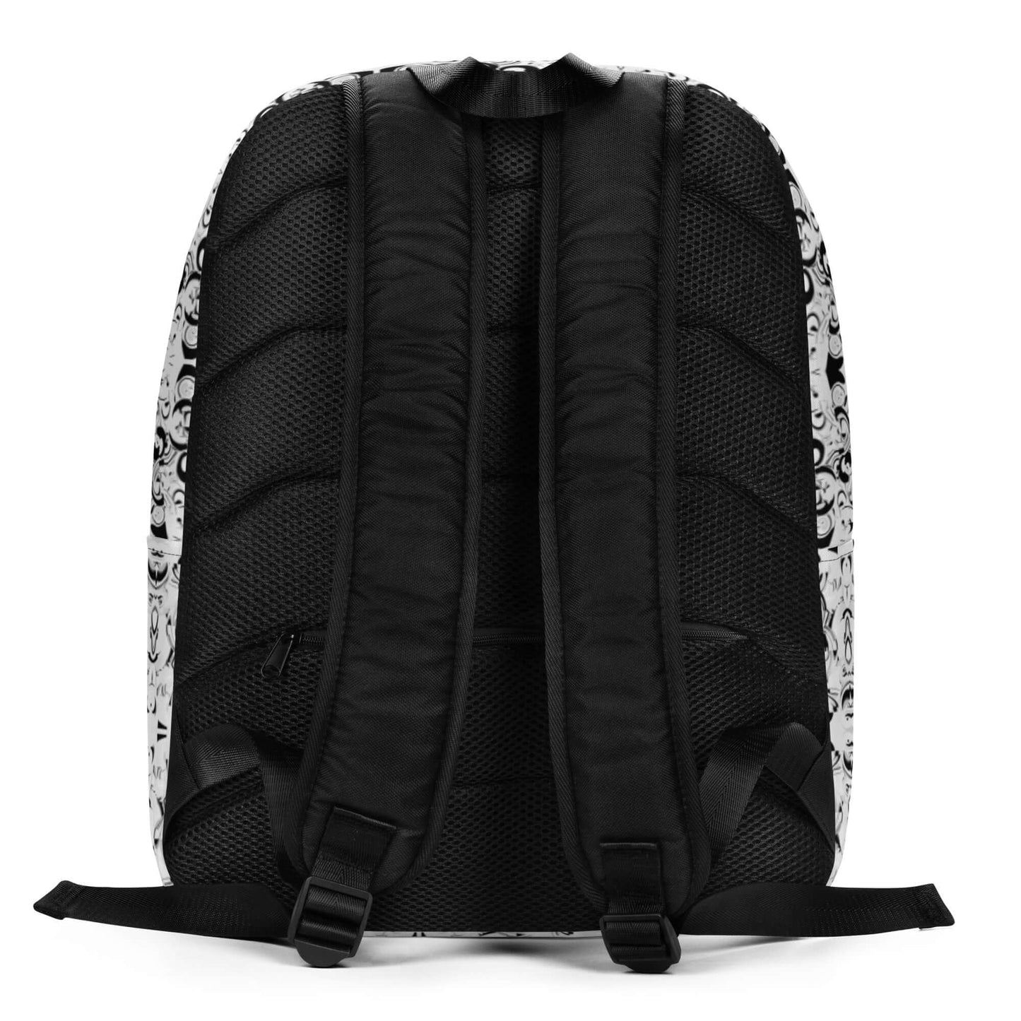 Back view of Minimalistischer Rucksack N°15 showcasing straps and hidden pocket