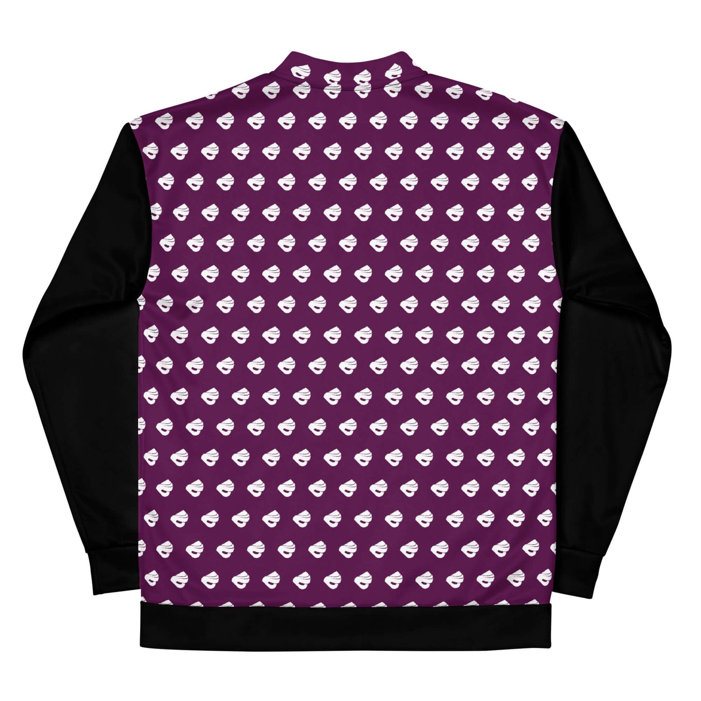 Unisex Bomberjacke N°39 with a stylish patterned design, perfect for any outfit, featuring a comfortable fleece interior and unisex fit.