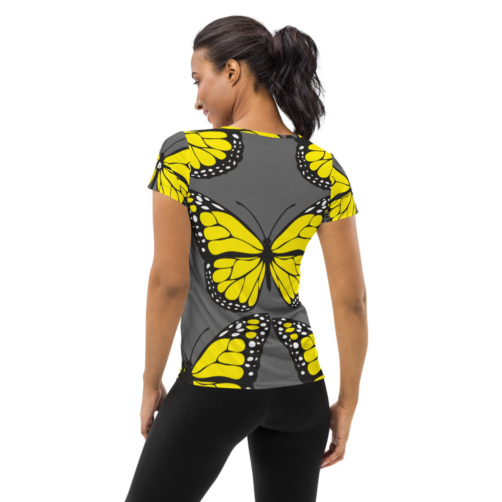 Allover-Sport-T-Shirt für Damen