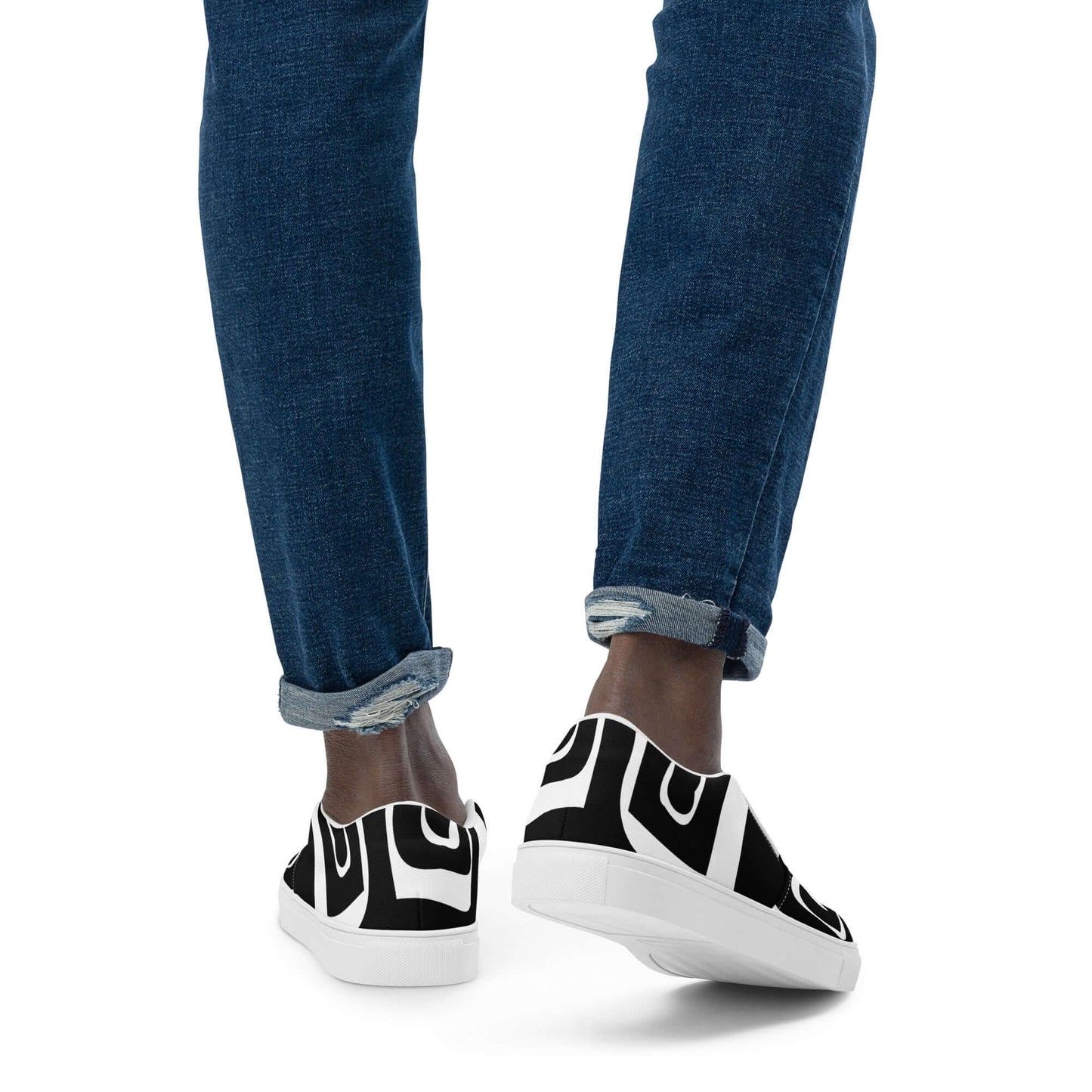 Herren-Canvas-Slipper N°0 in stylish design with removable insoles and rubber EVA soles for comfort and easy adjustment.