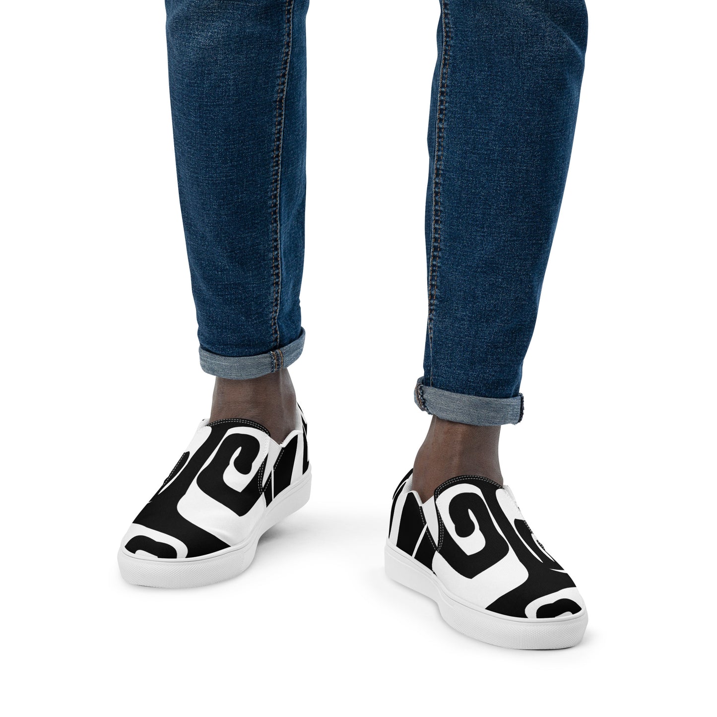 Herren-Canvas-Slipper