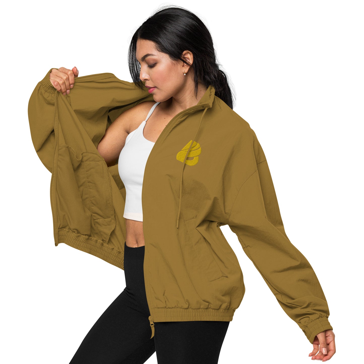 Recyclete Trainingsjacke N°1 BONBOZZ Olive Oil XXS