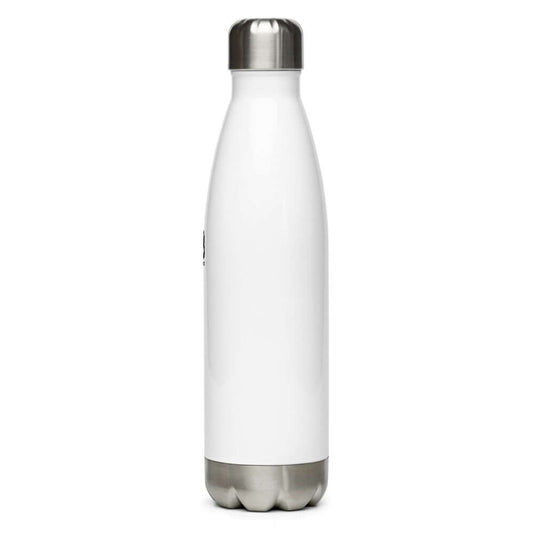 Edelstahl Trinkflasche N°0 in Weiß, 500ml, doppelwandige Isolation, auslaufsicherer Verschluss, ideal für heiße und kalte Getränke.