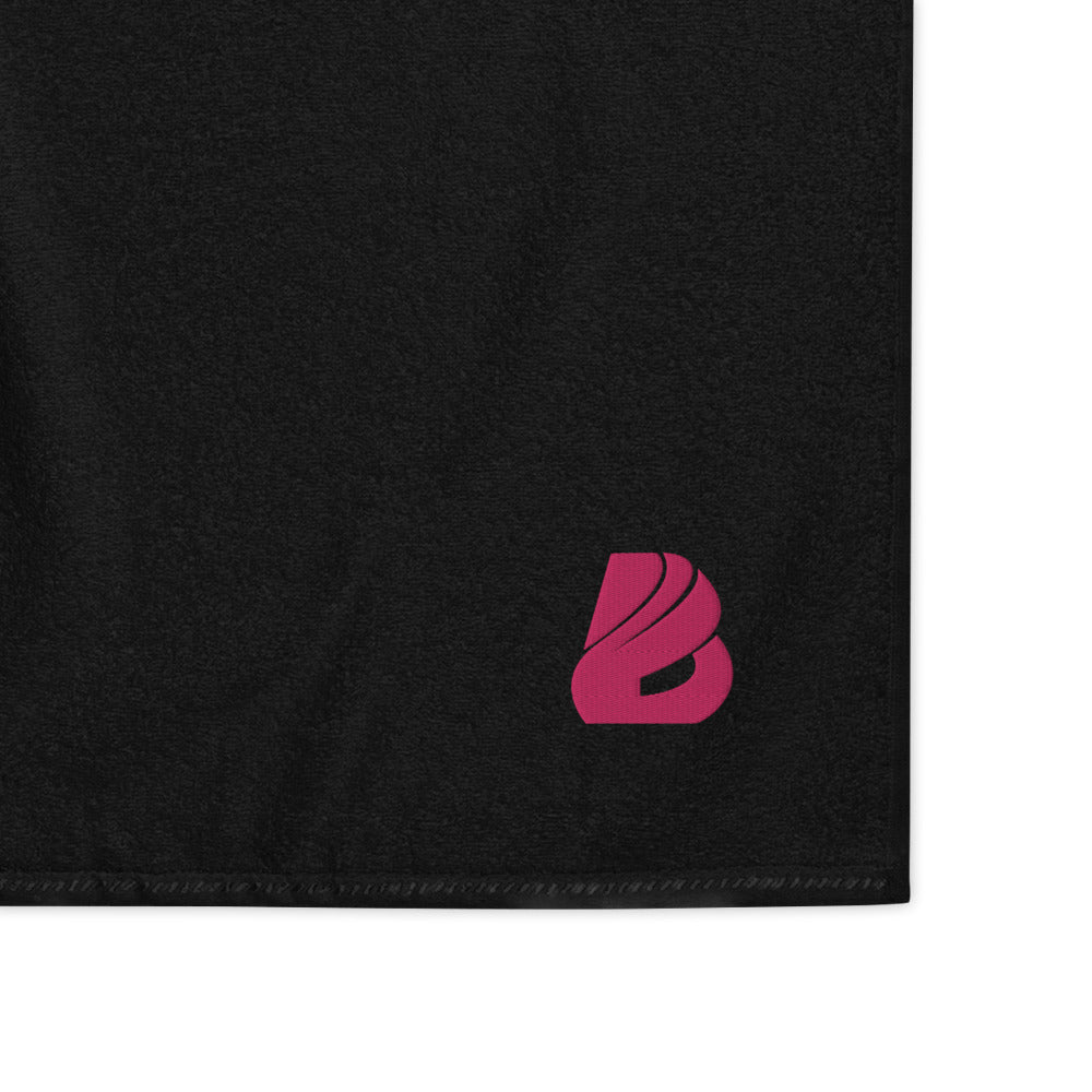 Handtuch aus türkischer Baumwolle N°1 BONBOZZ Schwarz 100×210 cm