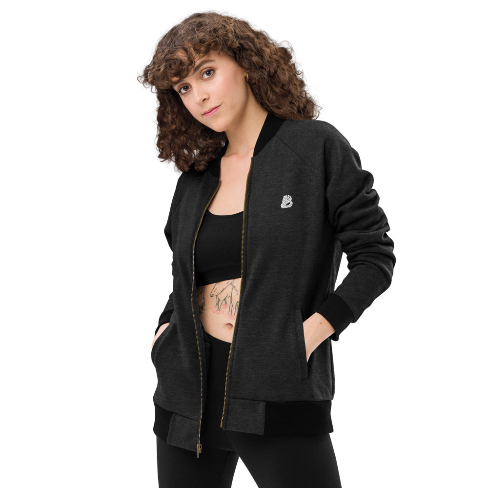 Bomberjacke N°0 BONBOZZ Heather Schwarz S