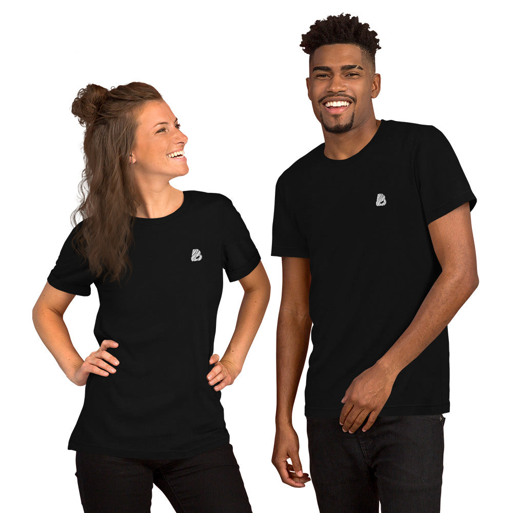 Kurzärmeliges Unisex-T-Shirt
