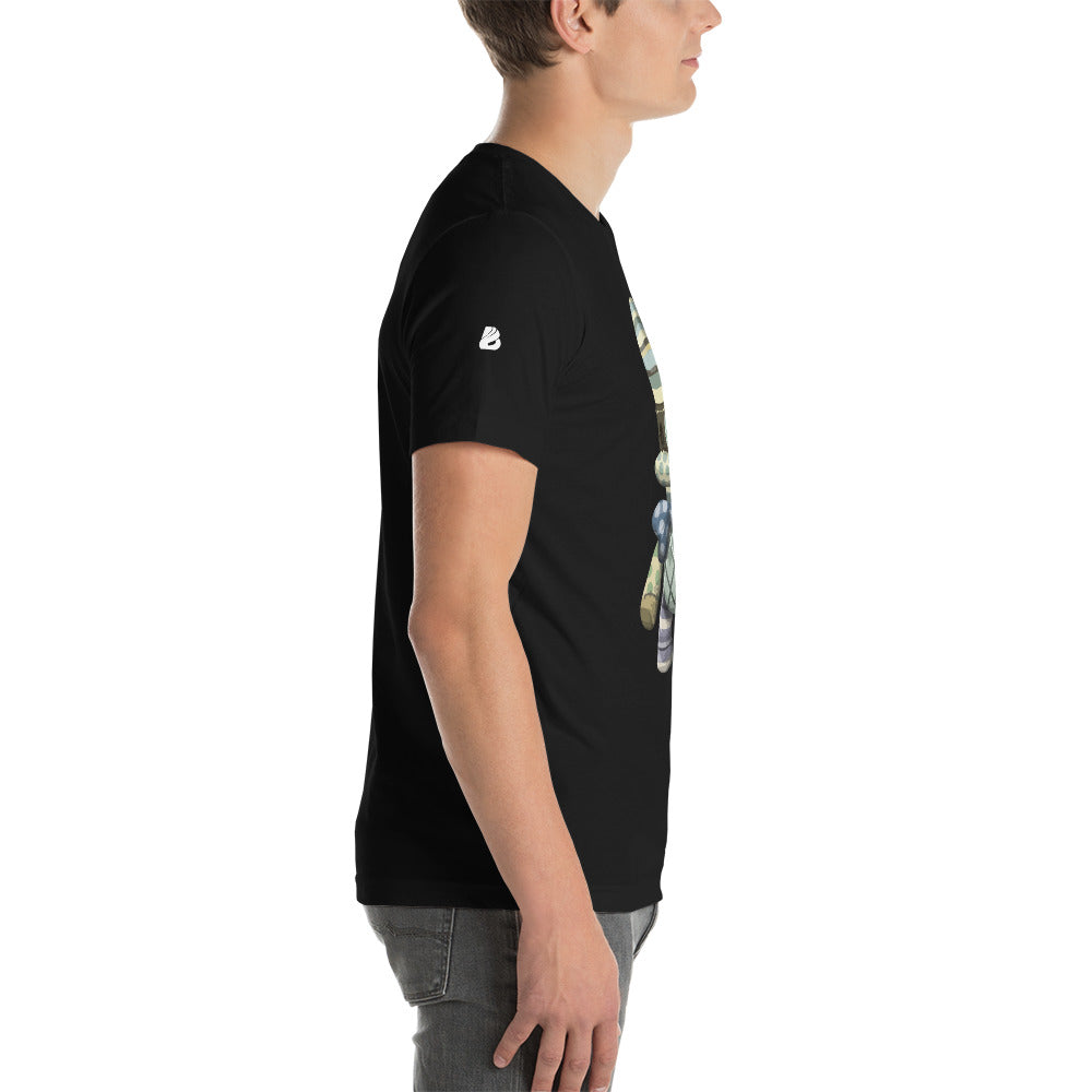 Kurzärmeliges Unisex-T-Shirt