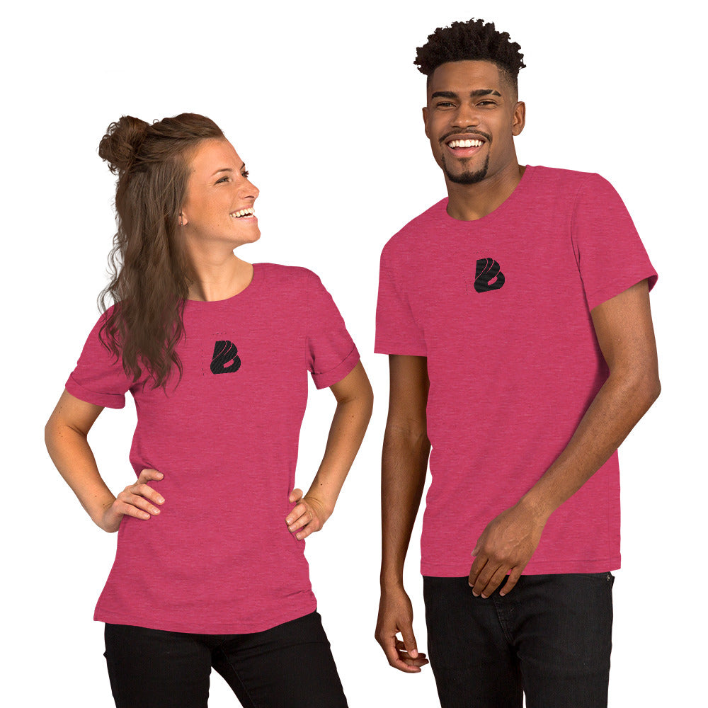 Kurzärmeliges Unisex-T-Shirt
