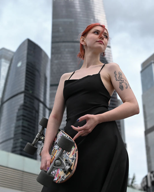 Elegante Skater-Kleider und Röcke für nachhaltige Outfits