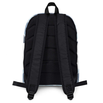 Back view of Rucksack N°5 showing padded adjustable straps and durable material for everyday use and sports activities.