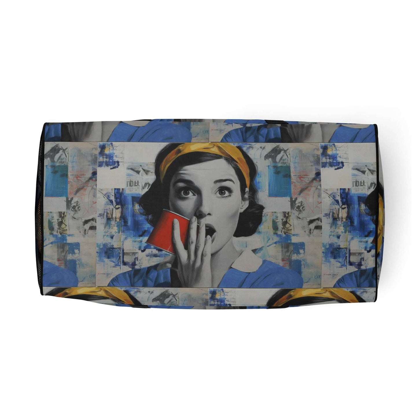 Weekender mit kreativem Pop-Art-Design, ideal für Reisen und Fitness