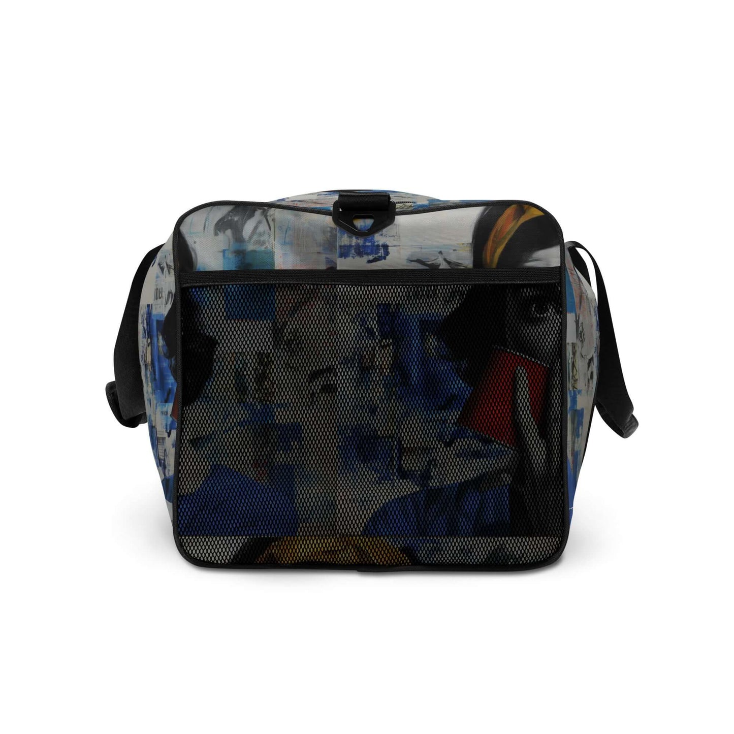 Stylish Weekender bag with adjustable shoulder straps, ideal for travel, gym, or daily use with ample space and zippered pockets.