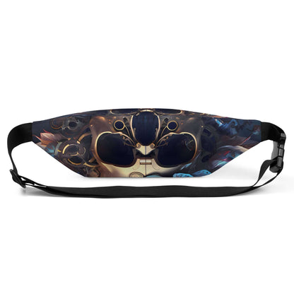 Gürteltasche N°33 mit verstellbarem Riemen und Innentasche, perfekt für Reisen und Festivals, 100% Polyester