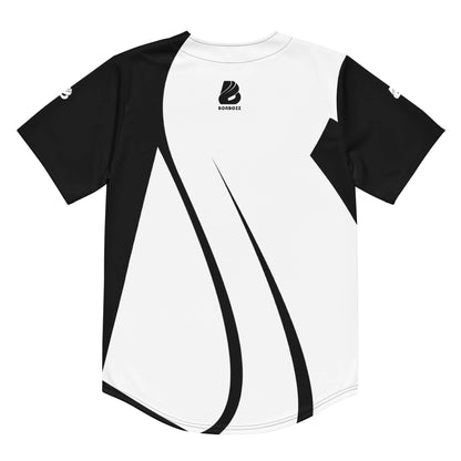 Recyceltes Baseball-Trikot N°0 aus recyceltem Polyester mit modernem Design und feuchtigkeitsableitendem Material.