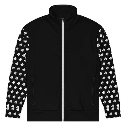 Unisex-Trainingsjacke N°0 with zip, recycled material, brushed fleece inside, trendy for workouts and daily wear, 95% polyester, 5% elastane
