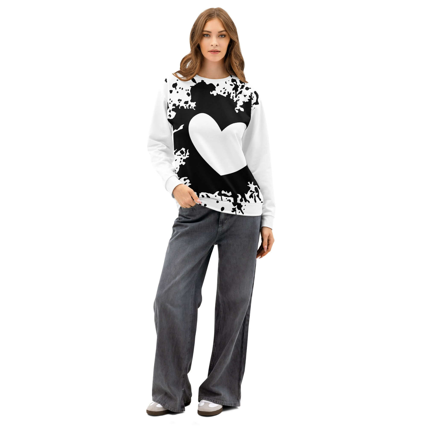 Unisex-Pullover aus Baumwolle