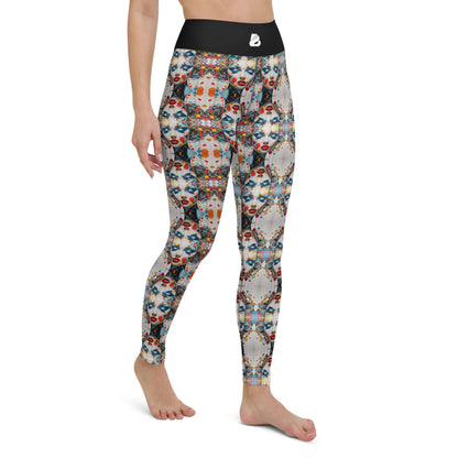 Yoga-Leggings N°47 - Super soft, stretchy, comfortable leggings with microfiber yarn and four-way stretch, high-rise waistband.