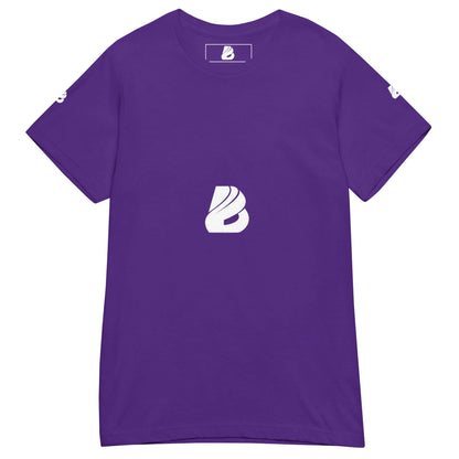 Basic Softstyle T-Shirt für Damen in Purple with Logo