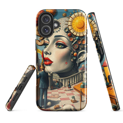 Hardcase iPhone®-Hülle mit MagSafe® N°1 featuring artistic design, dual-layer protection, and precise cutouts, compatible with MagSafe®.