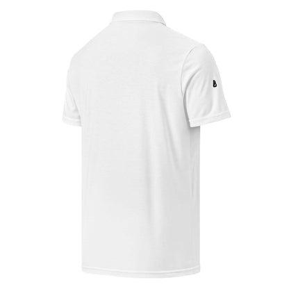 Schmal geschnittenes Herren-Polo-Shirt N°0, weiß, mit klassischem Polokragen, ideal für Büro, Sport und gesellschaftliche Anlässe.