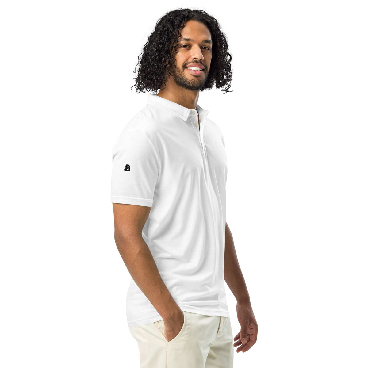 Schmal geschnittenes Herren-Polo-Shirt N°0