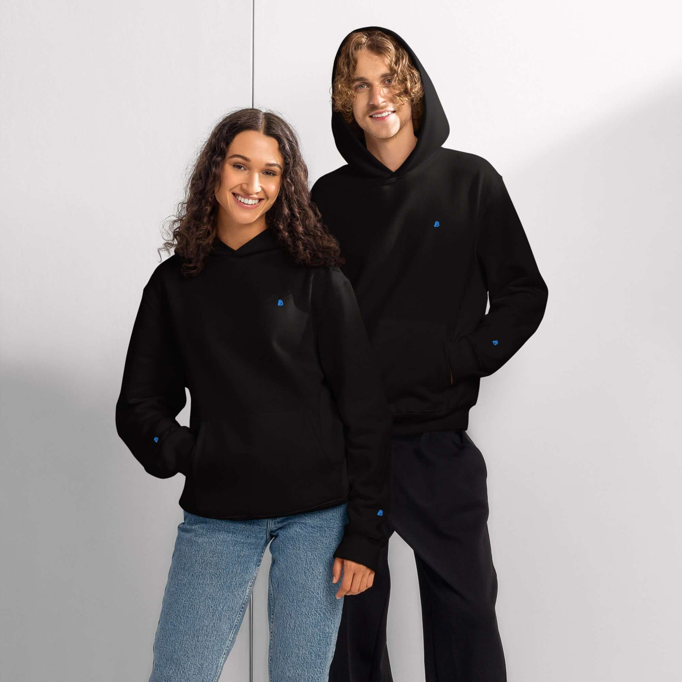 Schwerer Oversized Hoodie