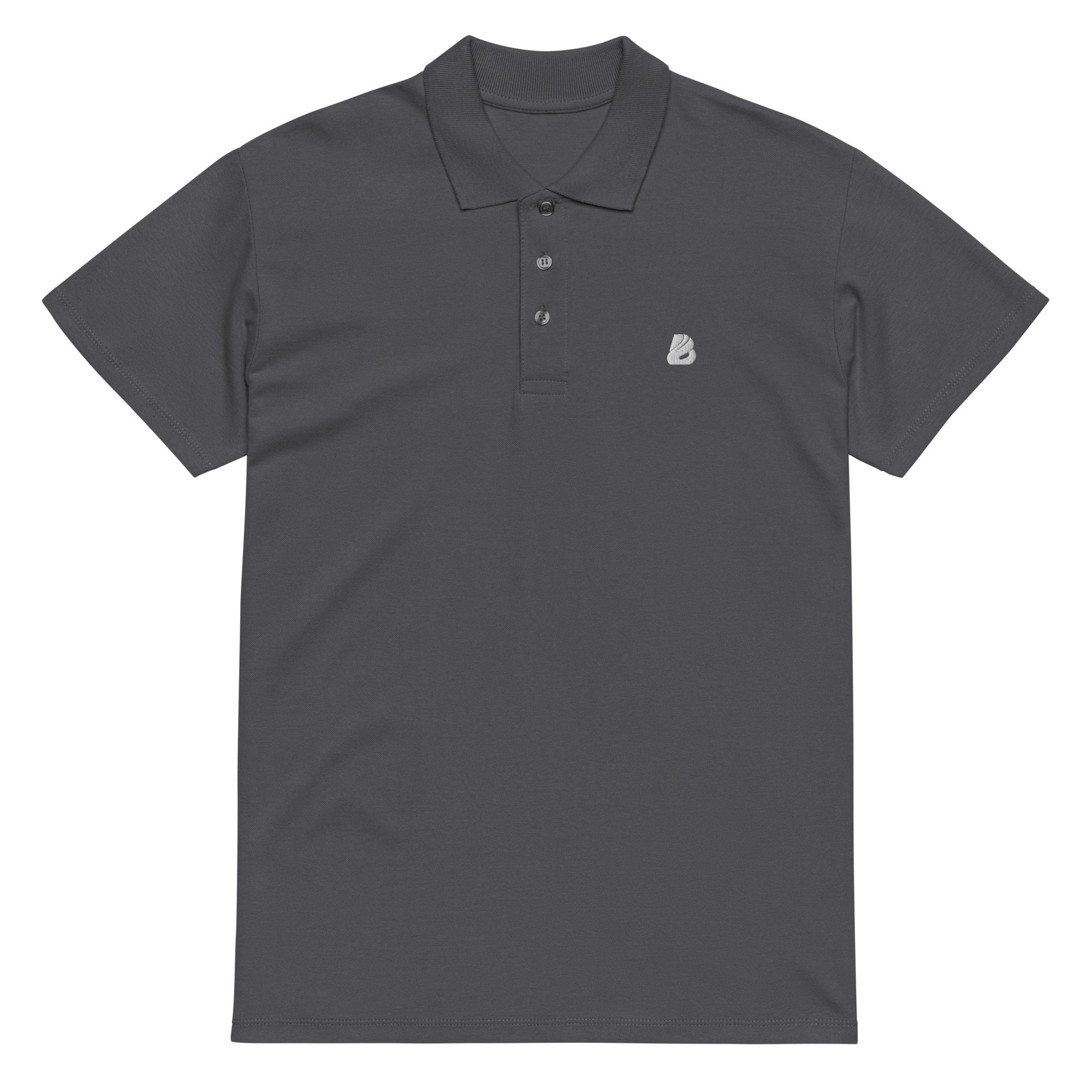 Premium-Piqué-Poloshirt  BONBOZZ Mouse Grey S 