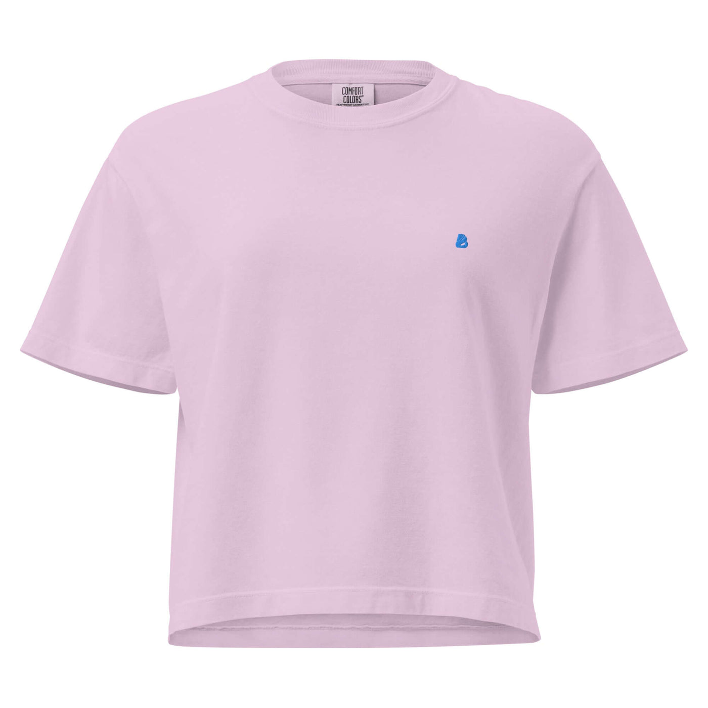 Schweres Damen T-Shirt im Boxy-Schnitt