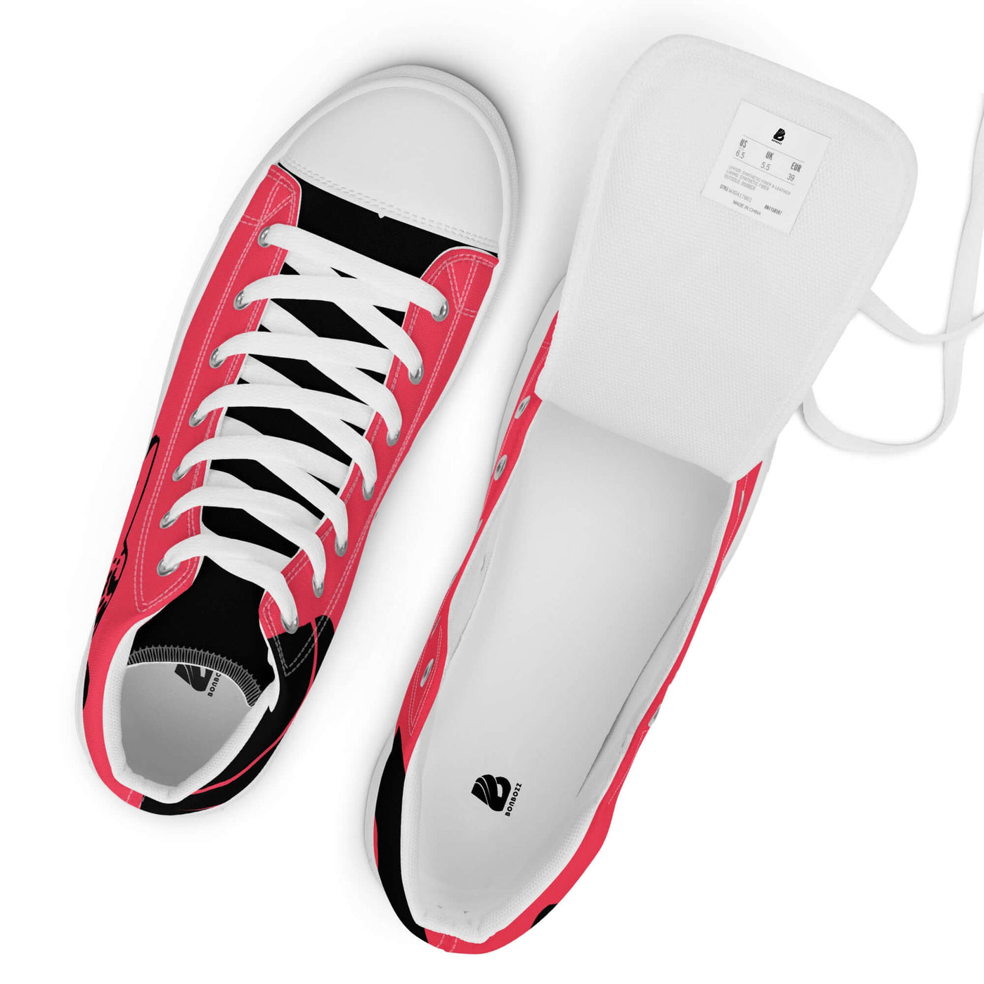 High-Top Leinenschuhe für Damen N°3