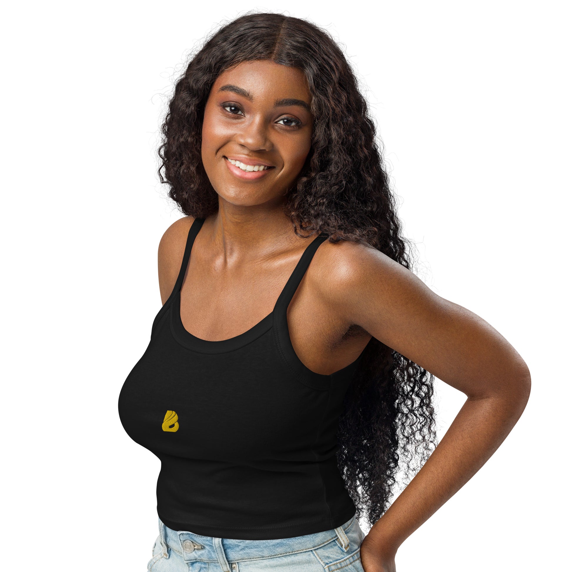 Damen Tanktop mit feiner Rippstruktur  BONBOZZ   