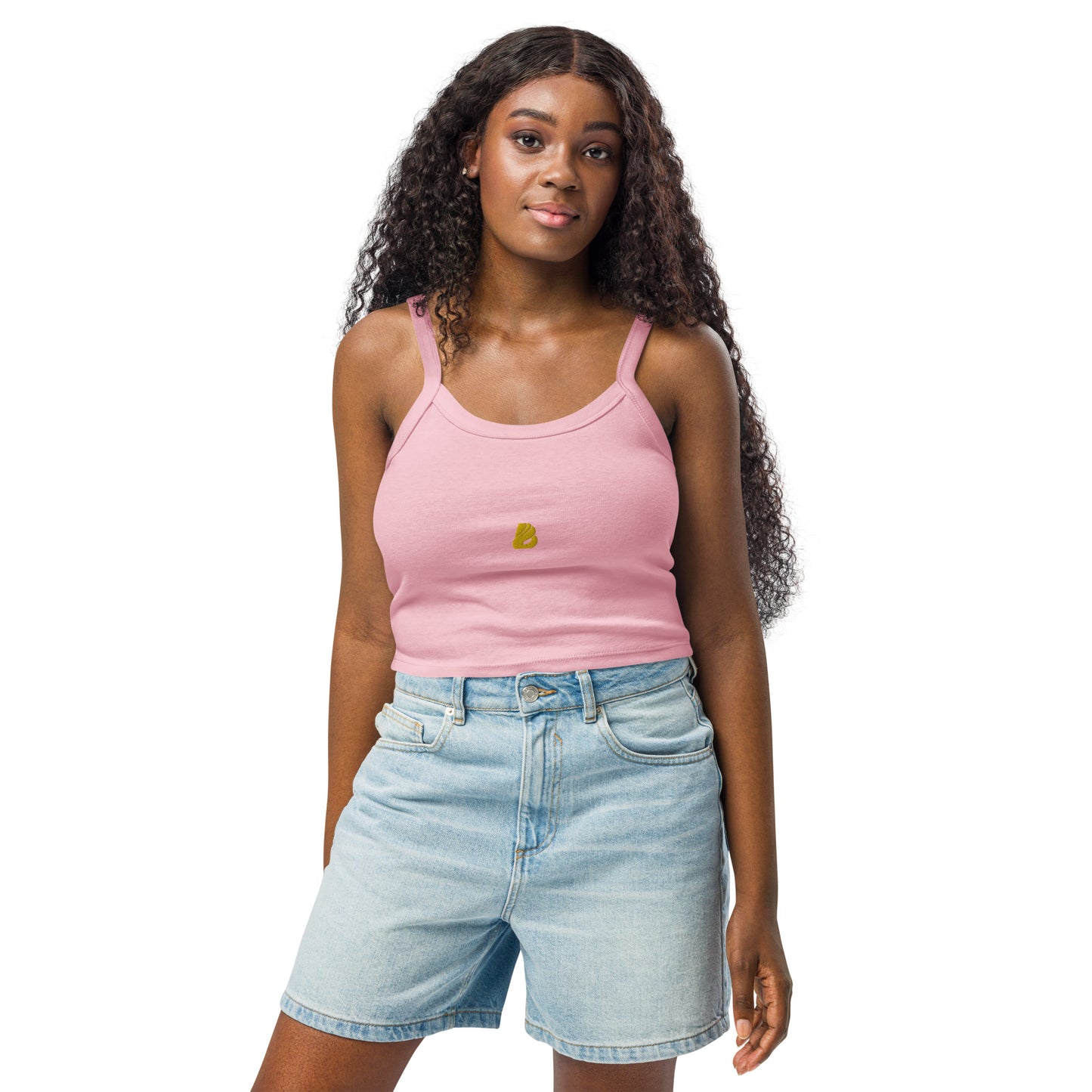 Damen Tanktop mit feiner Rippstruktur  BONBOZZ   