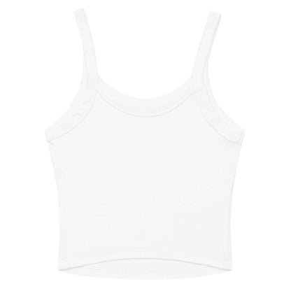 Damen Tanktop mit feiner Rippstruktur N°1, aus weicher Airlume-Baumwolle und Polyester, mit dicken Trägern und mittellangem Schnitt.