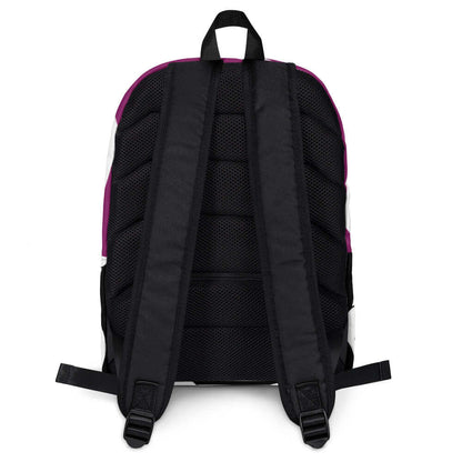 Back view of Rucksack N°1 showing the padded straps and durable material.