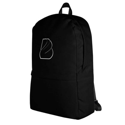 Rucksack N°2 in schwarz, mittelgroßer, wasserfester Rucksack mit Laptopfach, ideal für den täglichen Gebrauch und sportliche Aktivitäten.