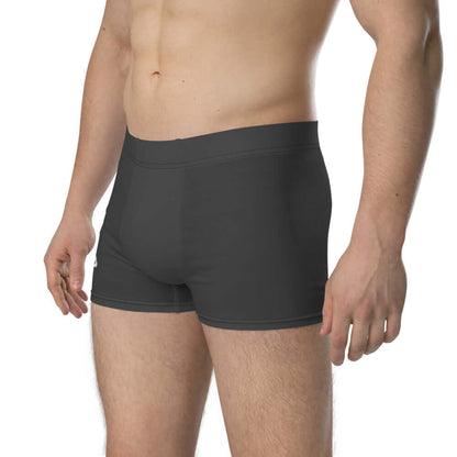 Man wearing Boxer-Briefs N°3, soft stretch fabric, mid-waist, supportive front pouch, seamless back, elastic waistband for comfort