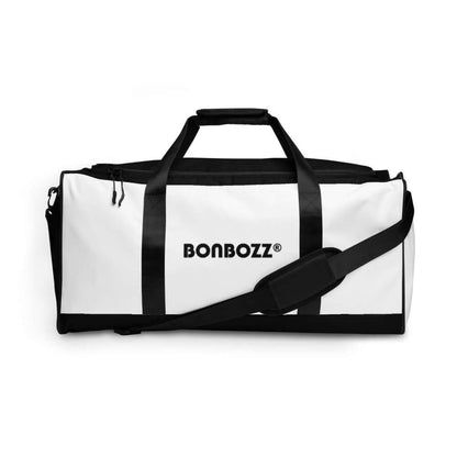 Weekender N°12 travel bag with adjustable shoulder straps, spacious interior, and secure zipper pockets for valuables, perfect for gym and travel.