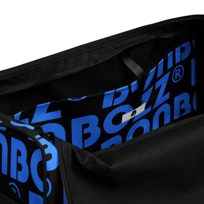 Interior view of Weekender N°25 showing spacious compartments and zippered pocket for valuables.